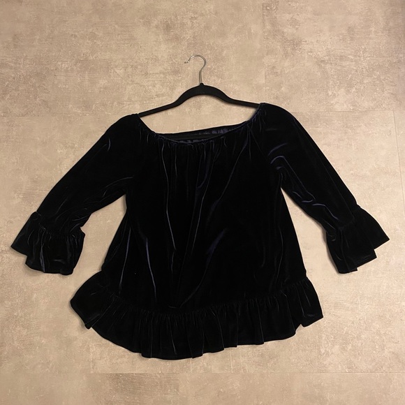 Velvet top - Picture 1 of 2